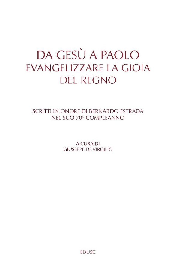 Da Gesù a Paolo. Evangelizzare la gioia del Regno - Librerie.coop Da Gesù a Paolo. Evangelizzare la gioia del Regno - Librerie.coop