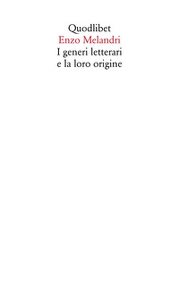 I generi letterari e la loro origine - Librerie.coop I generi letterari e la loro origine - Librerie.coop