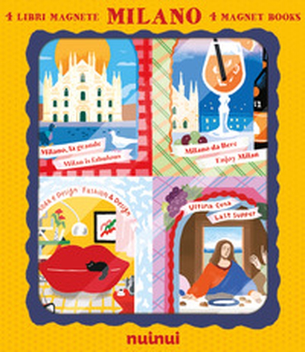 Milano. 4 libri magnete - Librerie.coop