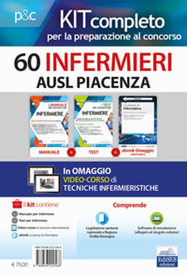 Kit concorso 60 infermieri AUSL Piacenza - Librerie.coop Kit concorso 60 infermieri AUSL Piacenza - Librerie.coop