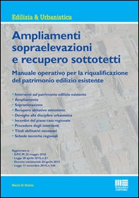 Ampliamenti e sopraelevazioni e recupero sottotetti - Librerie.coop