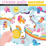 Unicorni. Sticker spessi - Librerie.coop