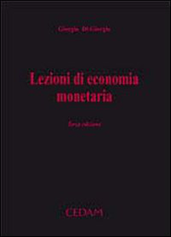 Lezioni di economia monetaria - Librerie.coop Lezioni di economia monetaria - Librerie.coop