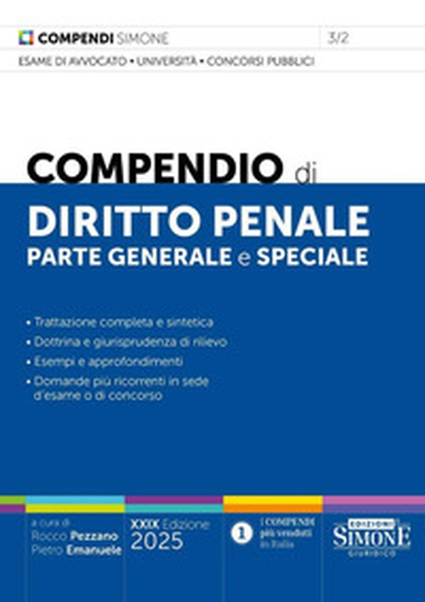 Compendio di diritto penale. Parte generale e speciale - Librerie.coop Compendio di diritto penale. Parte generale e speciale - Librerie.coop