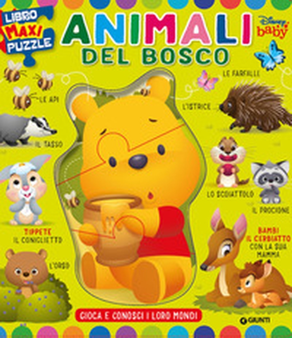 Animali del bosco. Libro maxi puzzle - Librerie.coop Animali del bosco. Libro maxi puzzle - Librerie.coop