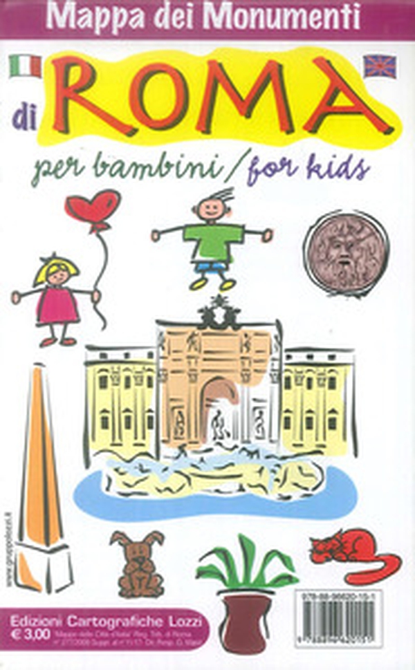 Mappa di Roma per bambini-For kids - Librerie.coop Mappa di Roma per bambini-For kids - Librerie.coop