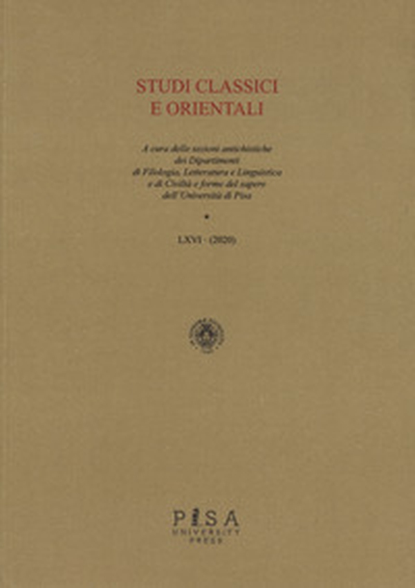 Studi classici orientali - Librerie.coop Studi classici orientali - Librerie.coop