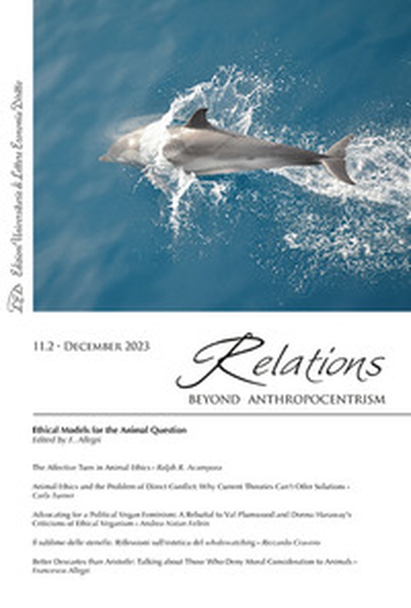 Relations. Beyond Anthropocentrism - Vol. 11\2 - Librerie.coop Relations. Beyond Anthropocentrism - Vol. 11\2 - Librerie.coop