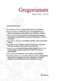 Gregorianum - Vol. 105\3 - Librerie.coop