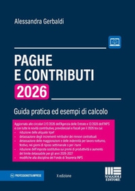 Paghe e contributi. Guida pratica ed esempi di calcolo 2026 - Librerie.coop
