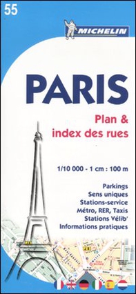 Paris. Planes et index 1:10.000 - Librerie.coop