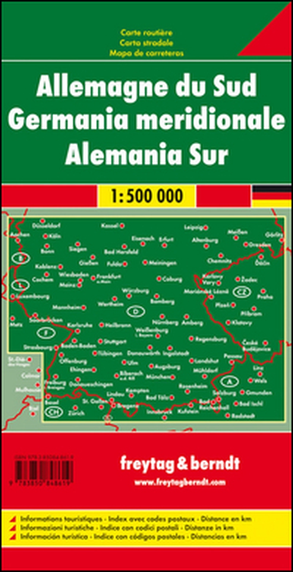 Germania sud 1:500.000 - Librerie.coop Germania sud 1:500.000 - Librerie.coop