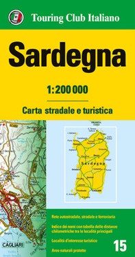 Sardegna 1:200.000. Carta stradale e turistica - Librerie.coop