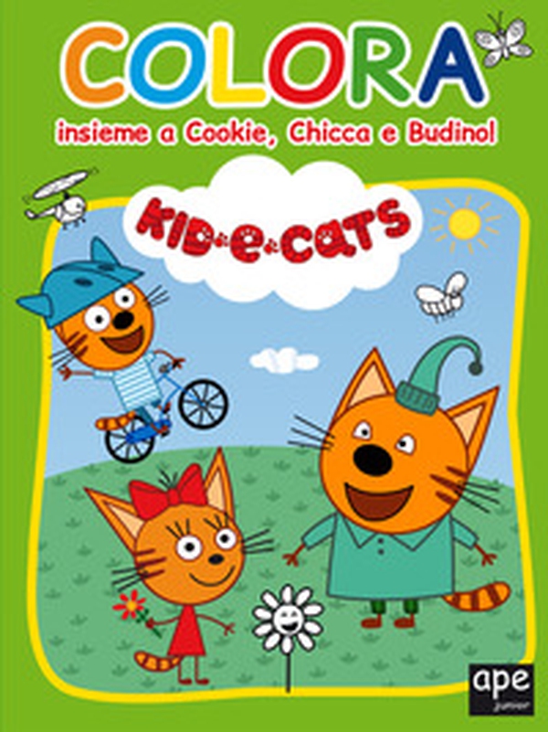 Colora insieme a Cookie, Chica e Budino. Kid-E-Cats - Librerie.coop Colora insieme a Cookie, Chica e Budino. Kid-E-Cats - Librerie.coop