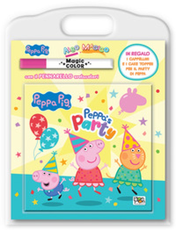 Peppa's party. Peppa Pig. Albo magico - Librerie.coop Peppa's party. Peppa Pig. Albo magico - Librerie.coop