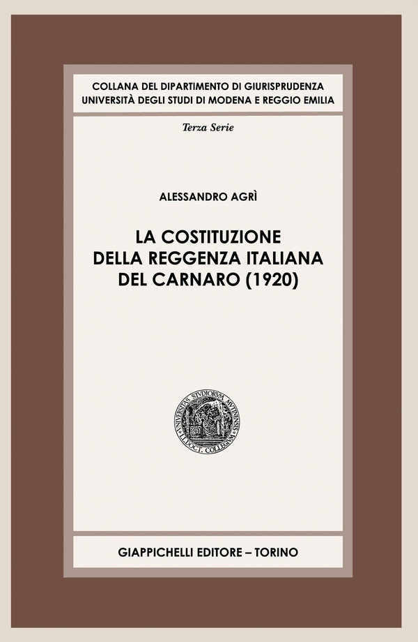 La Costituzione della Reggenza italiana del Carnaro (1920) - e-Book - Librerie.coop La Costituzione della Reggenza italiana del Carnaro (1920) - e-Book - Librerie.coop