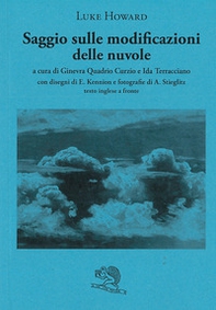 Saggio sulle modificazioni delle nuvole. Testo inglese a fronte - Librerie.coop Saggio sulle modificazioni delle nuvole. Testo inglese a fronte - Librerie.coop