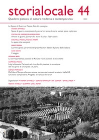 Storia locale. Quaderni pistoiesi di cultura moderna e contemporanea - Vol. 44 - Librerie.coop