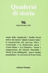 Quaderni di storia - Vol. 96 - Librerie.coop