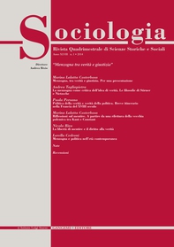 Sociologia n. 1/2014 - Librerie.coop Sociologia n. 1/2014 - Librerie.coop
