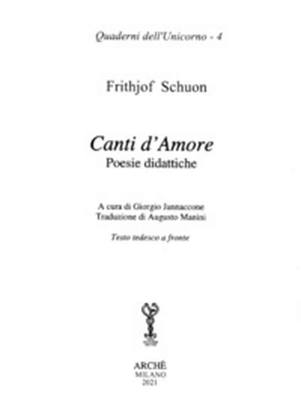 Canti d'amore. Poesie didattiche. Testo tedesco a fronte - Librerie.coop Canti d'amore. Poesie didattiche. Testo tedesco a fronte - Librerie.coop