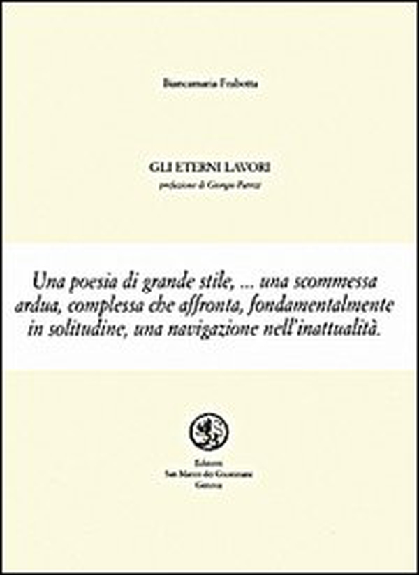 Gli eterni lavori - Librerie.coop Gli eterni lavori - Librerie.coop
