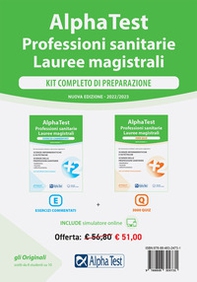 Alpha Test. Professioni sanitarie. Lauree magistrali. Kit: Esercizi commentati-3000 quiz - Librerie.coop Alpha Test. Professioni sanitarie. Lauree magistrali. Kit: Esercizi commentati-3000 quiz - Librerie.coop
