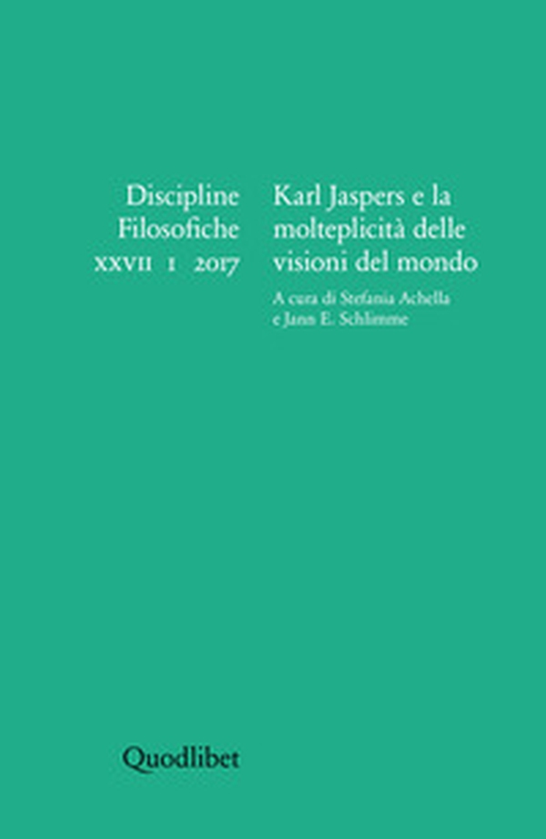 Discipline filosofiche - Vol. 1 - Librerie.coop Discipline filosofiche - Vol. 1 - Librerie.coop