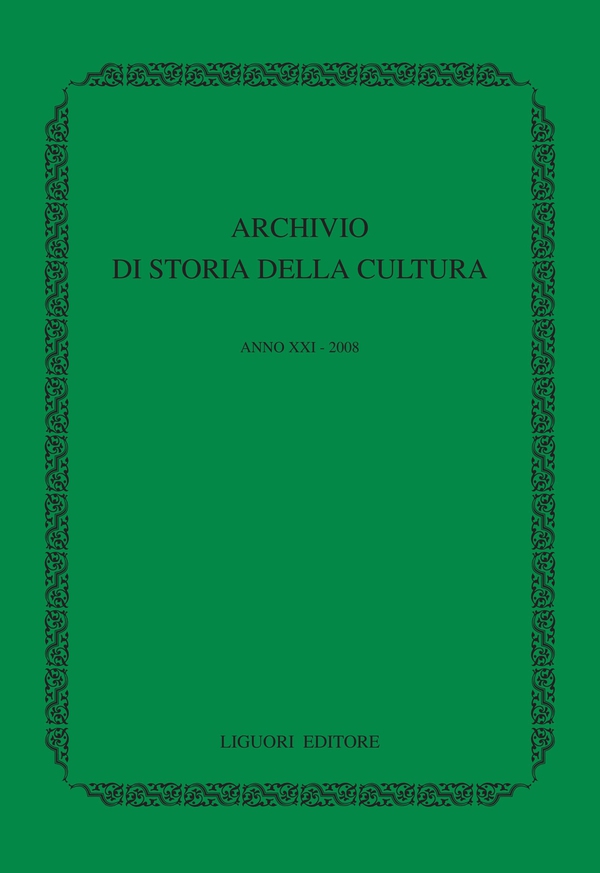 Archivio di storia della cultura - Librerie.coop Archivio di storia della cultura - Librerie.coop