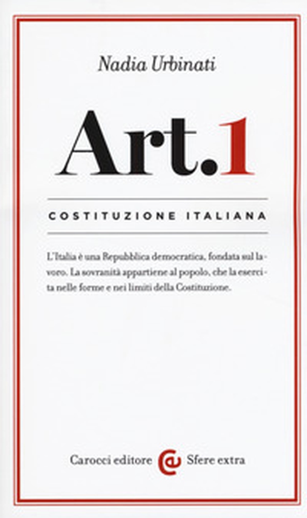 Costituzione italiana: articolo 1 - Librerie.coop Costituzione italiana: articolo 1 - Librerie.coop