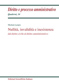 Nullità, invalidità e inesistenza dal diritto civile al diritto amministrativo - Librerie.coop Nullità, invalidità e inesistenza dal diritto civile al diritto amministrativo - Librerie.coop