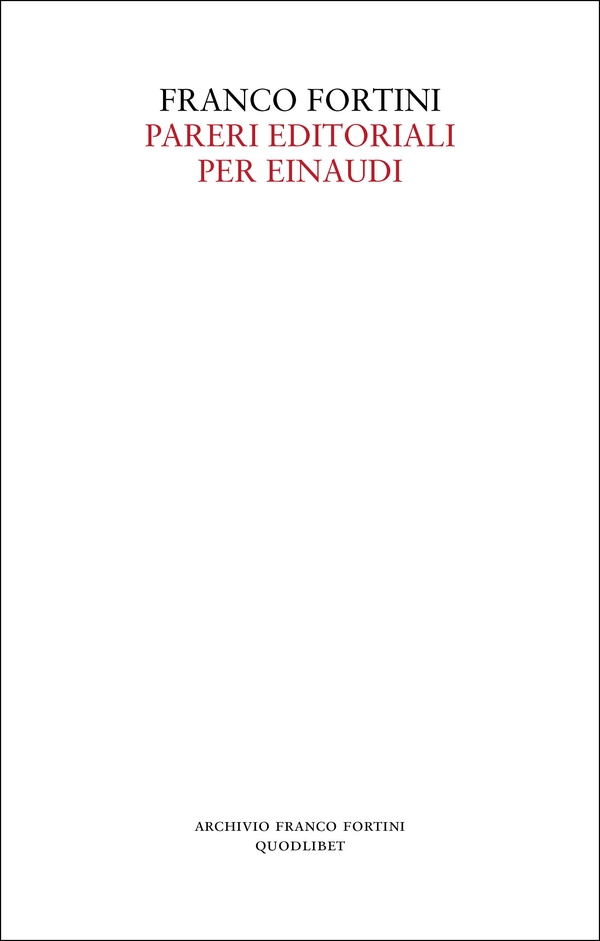 Pareri editoriali per Einaudi - Librerie.coop Pareri editoriali per Einaudi - Librerie.coop