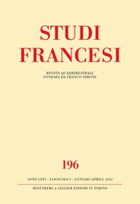 Studi francesi - Vol. 196 - Librerie.coop