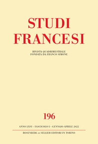 Studi francesi - Vol. 196 - Librerie.coop Studi francesi - Vol. 196 - Librerie.coop