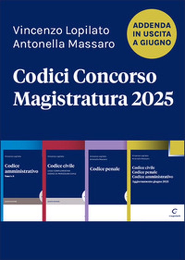Codici Concorso Magistratura 2025 - Librerie.coop Codici Concorso Magistratura 2025 - Librerie.coop