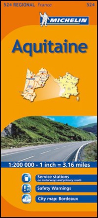 Aquitaine 1:200.000 - Librerie.coop