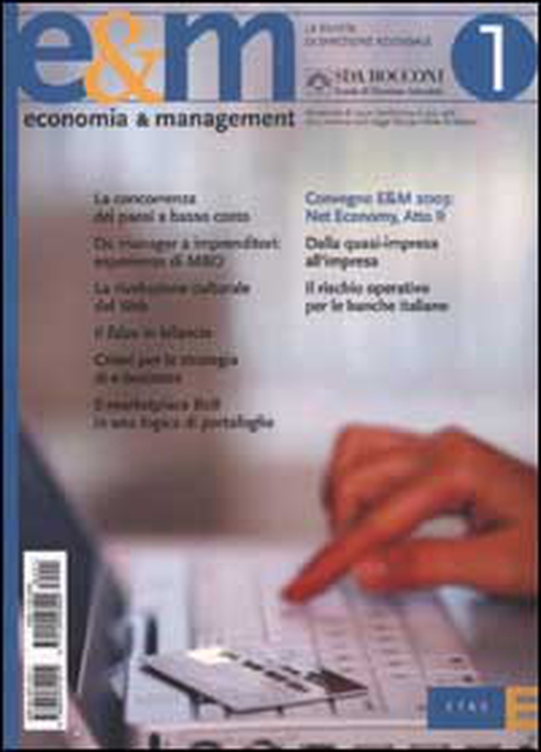 Economia & management - Vol. 1 - Librerie.coop Economia & management - Vol. 1 - Librerie.coop