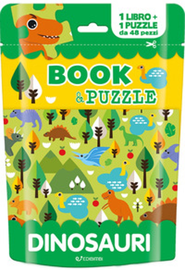 Dinosauri. Book&puzzle - Librerie.coop Dinosauri. Book&puzzle - Librerie.coop