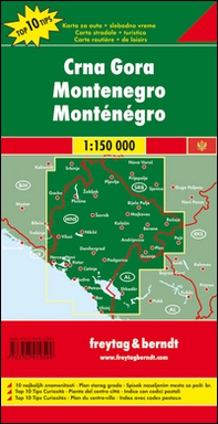 Montenegro 1:150.000 - Librerie.coop