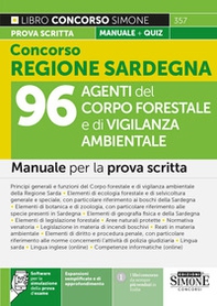 Concorso Regione Sardegna. 96 agenti del corpo forestale e di vigilanza ambientale. Manuale per la prova scritta - Librerie.coop Concorso Regione Sardegna. 96 agenti del corpo forestale e di vigilanza ambientale. Manuale per la prova scritta - Librerie.coop