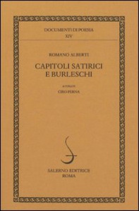 Capitoli satirici e burleschi - Librerie.coop Capitoli satirici e burleschi - Librerie.coop