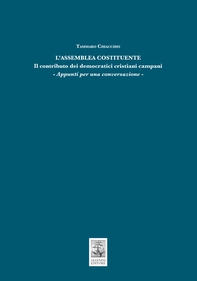 L'assemblea costituente - Librerie.coop L'assemblea costituente - Librerie.coop