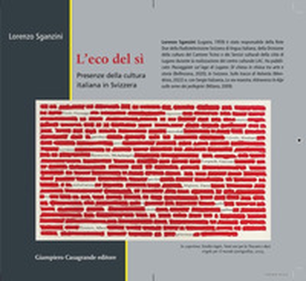 L'eco del sì. Presenze della cultura italiana in Svizzera - Librerie.coop L'eco del sì. Presenze della cultura italiana in Svizzera - Librerie.coop