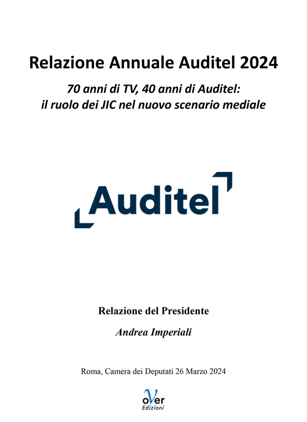 Relazione Annuale Auditel 2024 - Librerie.coop Relazione Annuale Auditel 2024 - Librerie.coop