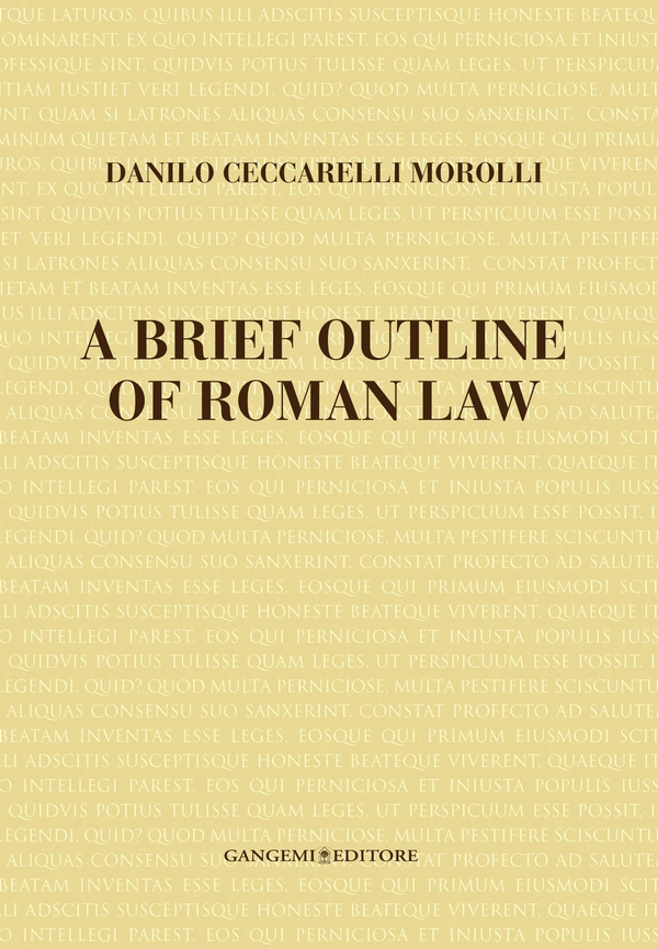 A brief outline of roman law - Librerie.coop A brief outline of roman law - Librerie.coop