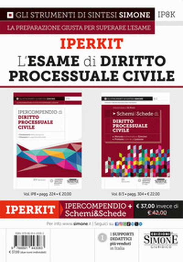 Iperkit esame di diritto processuale civile - Librerie.coop Iperkit esame di diritto processuale civile - Librerie.coop