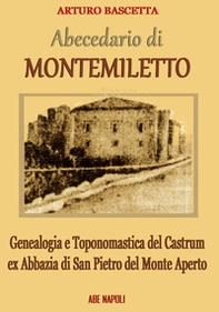 Abecedario di Montemiletto (Avellino). Genealogia e toponomastica del Castrum ex Abbazia di San Pietro del Monte Aperto - Librerie.coop Abecedario di Montemiletto (Avellino). Genealogia e toponomastica del Castrum ex Abbazia di San Pietro del Monte Aperto - Librerie.coop