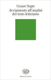 Avviamento all'analisi del testo letterario - Librerie.coop Avviamento all'analisi del testo letterario - Librerie.coop