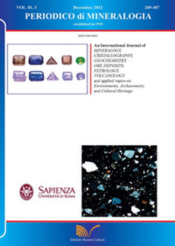 Periodico di mineralogia. Ediz. inglese - Librerie.coop Periodico di mineralogia. Ediz. inglese - Librerie.coop
