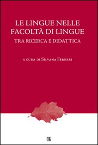 Lingue nelle facoltà di Lingue tra ricerca e didattica - Librerie.coop
